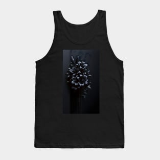 Black Lilies Gothic Valentine Tank Top